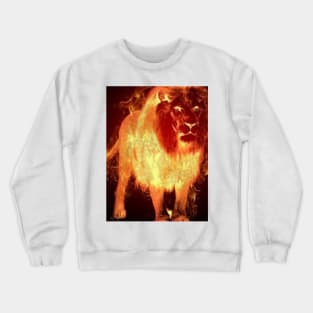 Blazing Lion Crewneck Sweatshirt